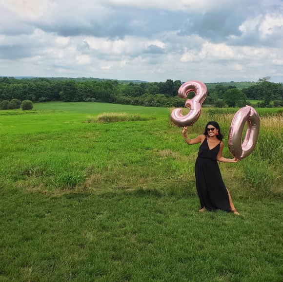 Lulu's black open back maxi dress - Picture 5 of 5